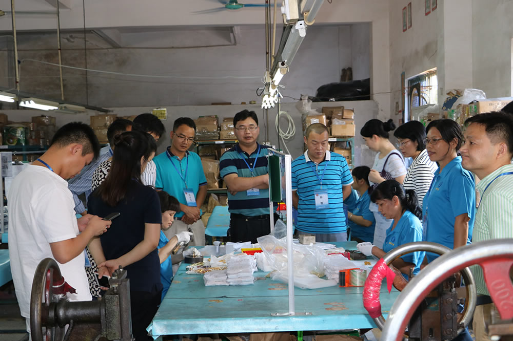 深圳盛和塾現(xiàn)場(chǎng)參觀(guān)交流